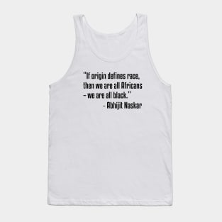 we are all black | African American | Black Lives Tank Top